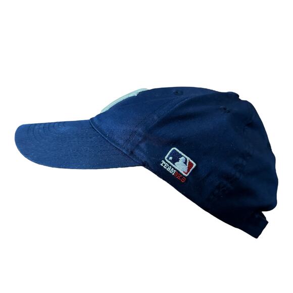 OC Sports Yankees Baseball Cap Youth Navy New York Yankees Adjustable Hat - Picture 2 of 7